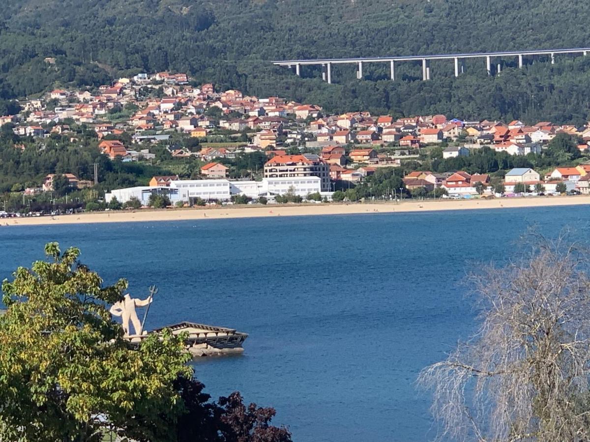 El Mirador Ria De Vigo, Apartamento Frente Al Mar, Centrico Moaña Exterior foto
