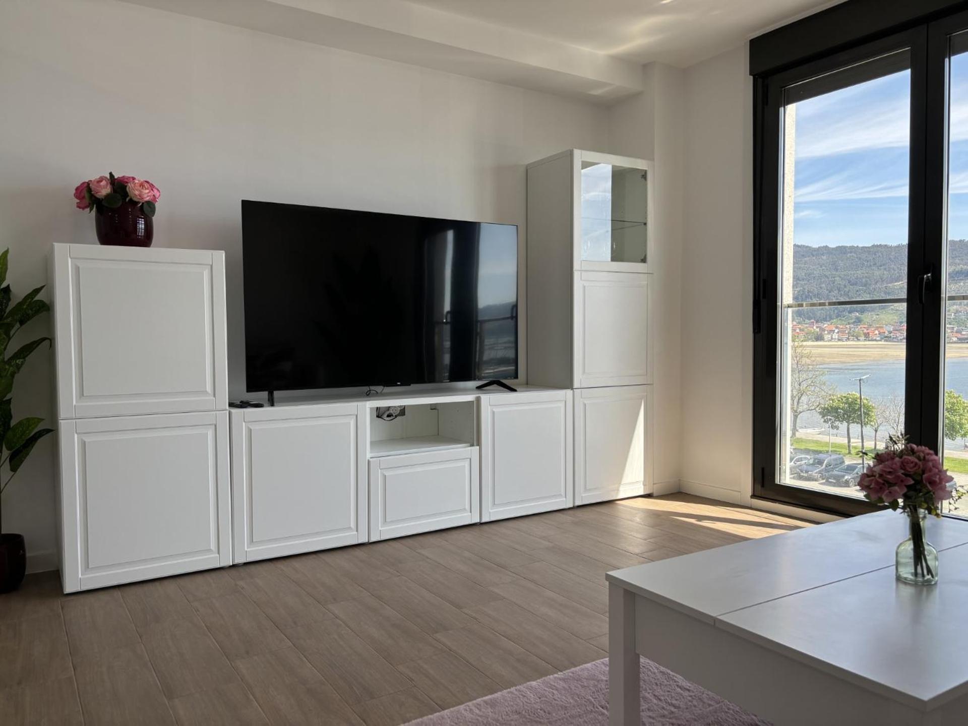 El Mirador Ria De Vigo, Apartamento Frente Al Mar, Centrico Moaña Exterior foto